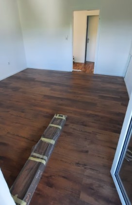 Holzboden im Wohnraum