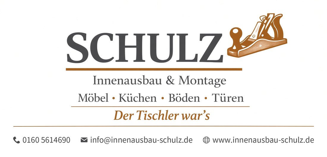 Visitenkarte von SCHULZ Innenausbau & Montage